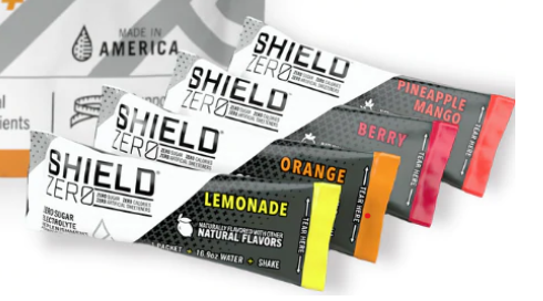 SHIELD® Zero Electrolyte Hydration Family of Products